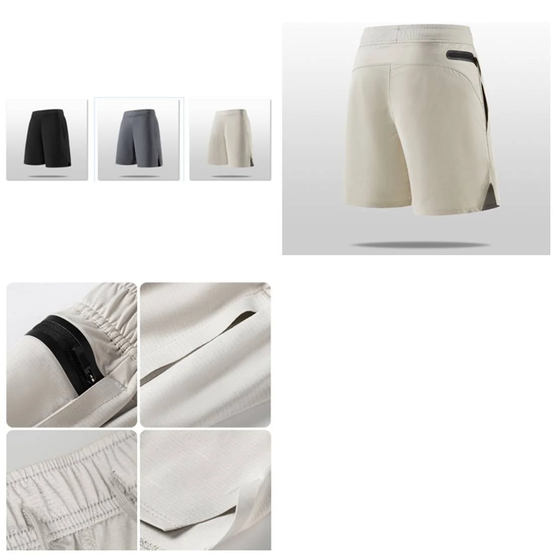 6333 Zip-Pocket Training Shorts catalogue product