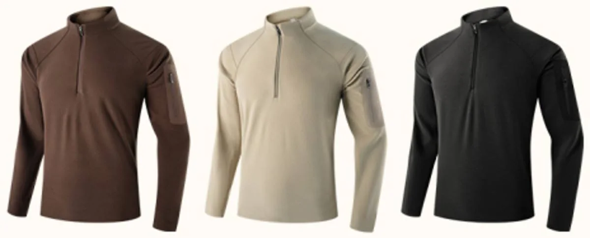 88166 Quarter-Zip Long-Sleeve Top catalogue product