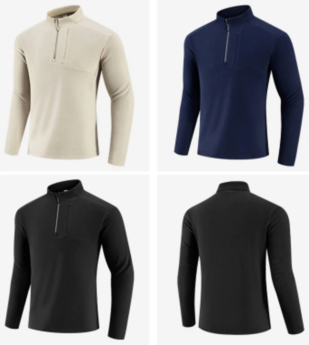 88195 Quarter-Zip Long-Sleeve Top catalogue product
