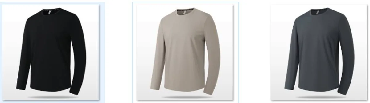 8852 Crewneck Long-Sleeve Top catalogue product