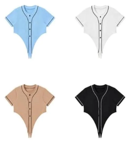 DX8873 Button-Front T-Shirt catalogue product