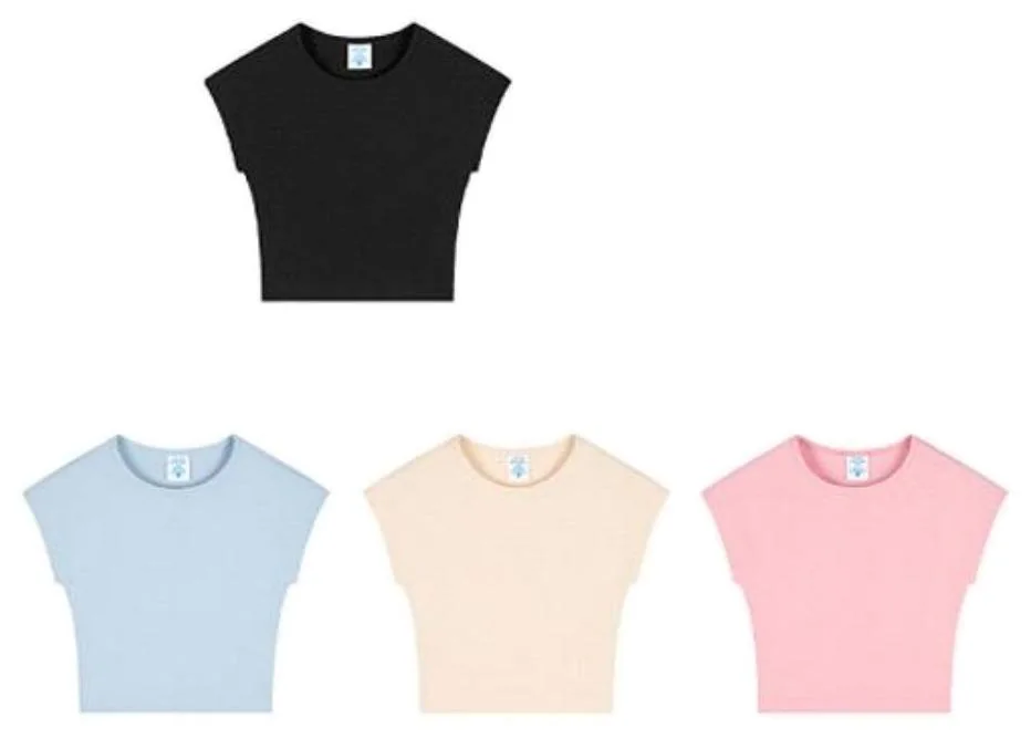 BX8105 Cropped Crewneck T-Shirt catalogue product