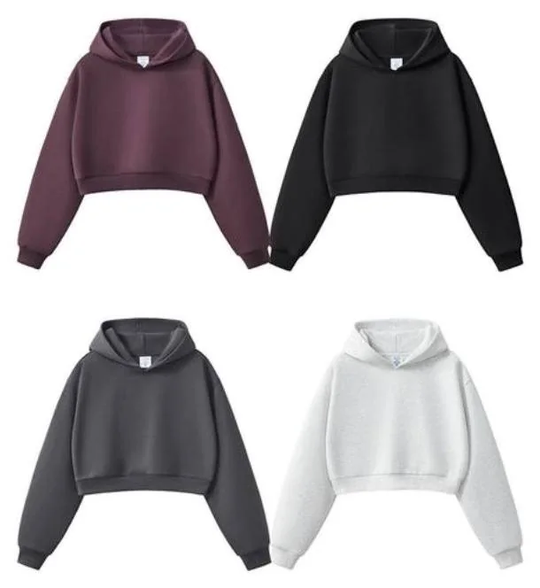 M8310 Cropped Pullover Hoodie catalogue product
